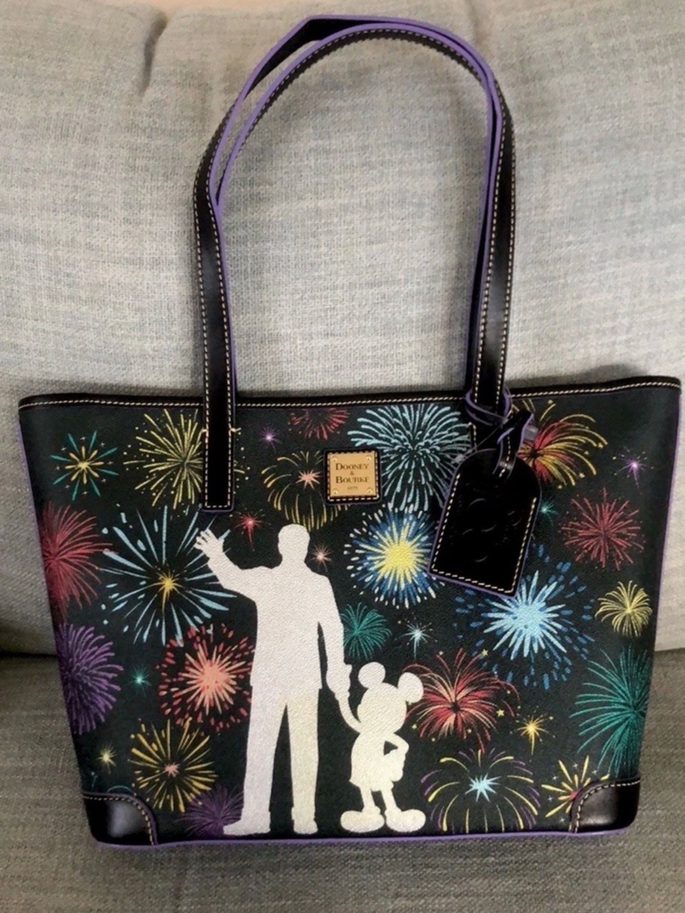 Dooney & Bourke Black Tote “PARTNERS” BNWT